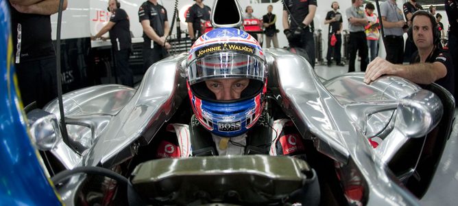 Jenson Button: "Espero que la carrera de la India sea todo un espectáculo"
