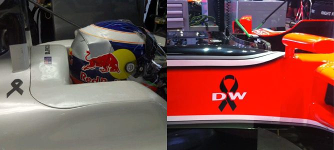 Pilotos y equipos recuerdan a Dan Wheldon y Marco Simoncelli en el GP de India