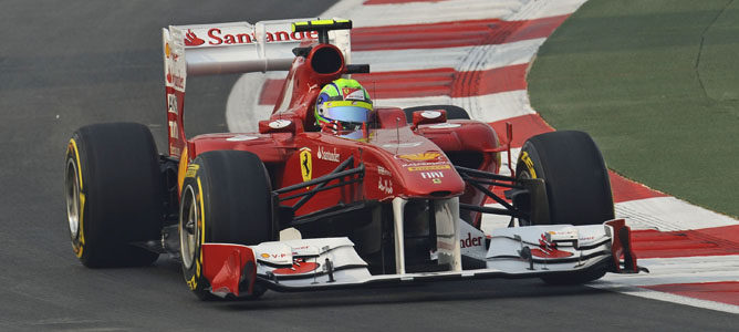 Felipe Massa logra el mejor tiempo en los segundos libres del Gran Premio de India