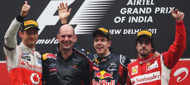 Sebastian Vettel consigue el primer 'Grand Chelem' de su carrera en el GP de India 2011