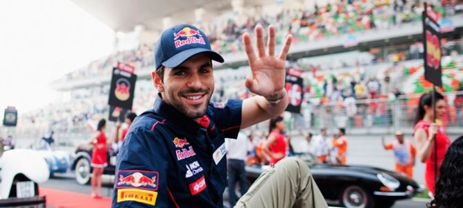 Jaime Alguersuari: "Estoy muy contento de estar aquí y espero seguir el próximo año"