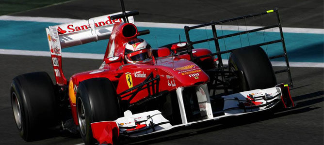 Ferrari intenta entender las vibraciones de su nuevo alerón delantero
