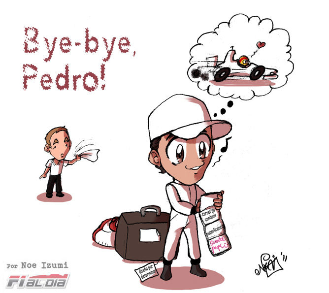 Los Chibis (69): ¡Buena suerte, Pedro!