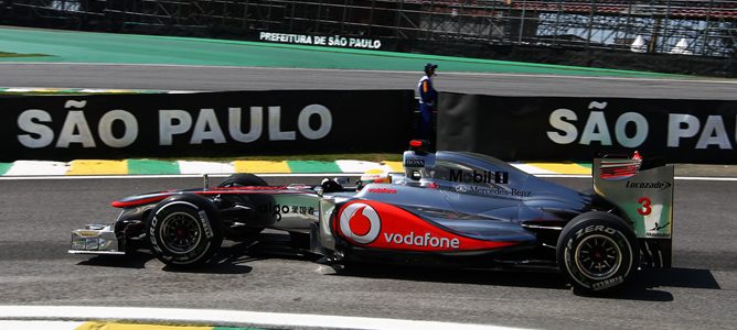 Lewis Hamilton es el más rápido en la segunda sesión de libres del GP de Brasil 2011
