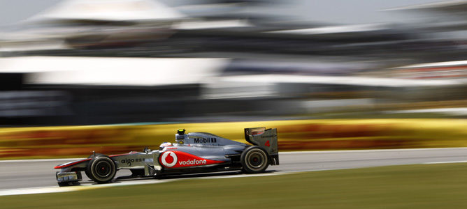 Lewis Hamilton: "Estamos fuertes de cara al resto del fin de semana"