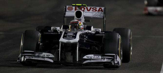 Pastor Maldonado en el FW33