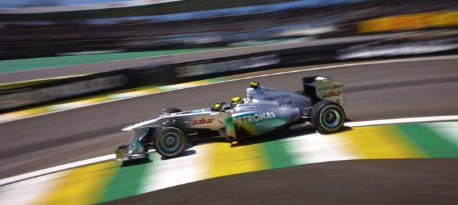 Nico Rosberg: "Quizás fui demasiado lento en mi vuelta de salida en la Q3"