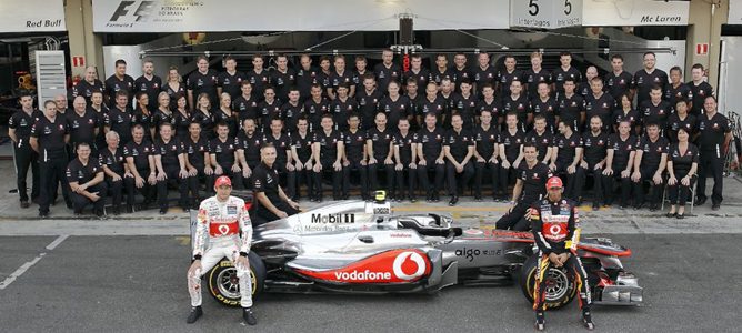 Equipo McLaren GP Brasil 2011
