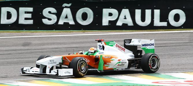 Adrian Sutil Clasificación GP Brasil 2011