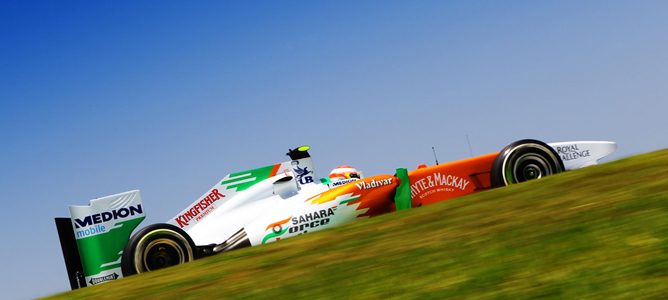 Adrian Sutil Clasificación GP Brasil 2011