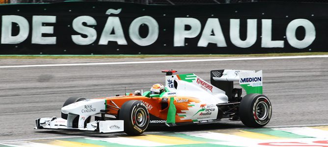 Adrian Sutil carrera GP Brasil 2011