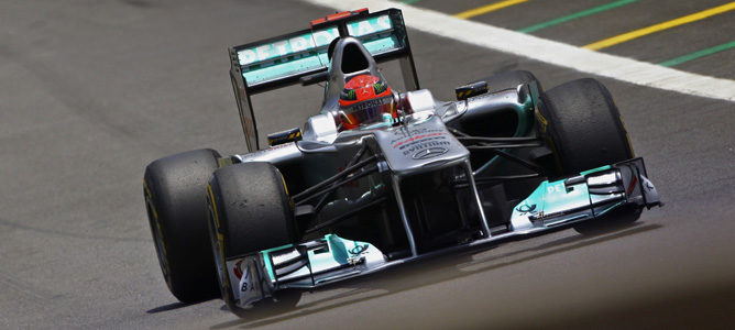 Michael Schumacher: "El incidente con Bruno fue causado por su inexperiencia"