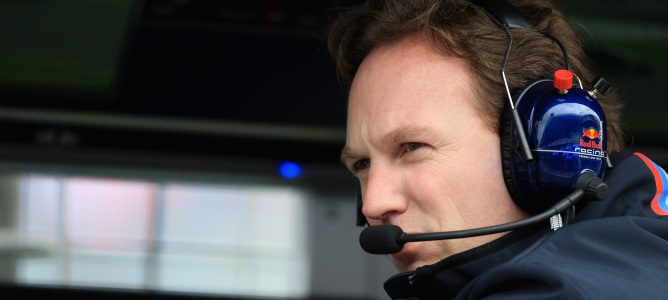  Christian Horner en el muro