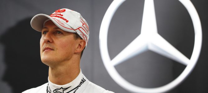 Michael Schumacher con Mercedes GP