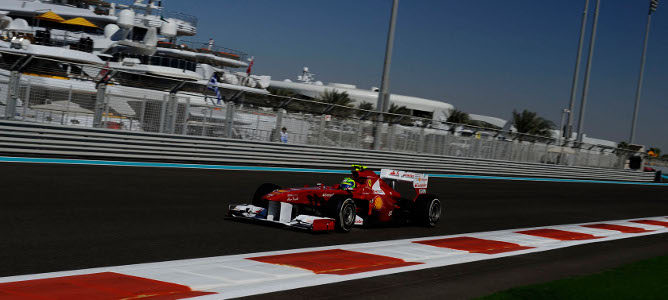 Felipe Massa en Abu Dabi