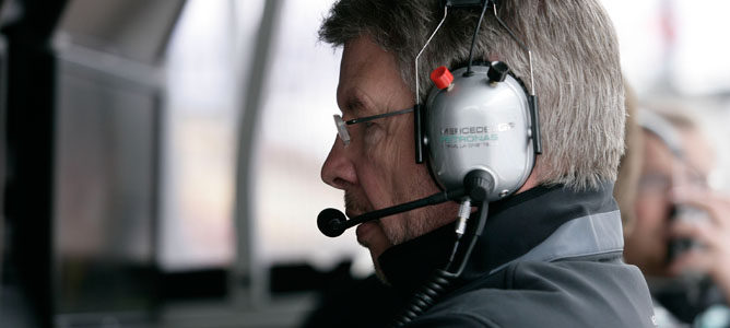  Ross Brawn, jefe de equipo de Mercedes GP