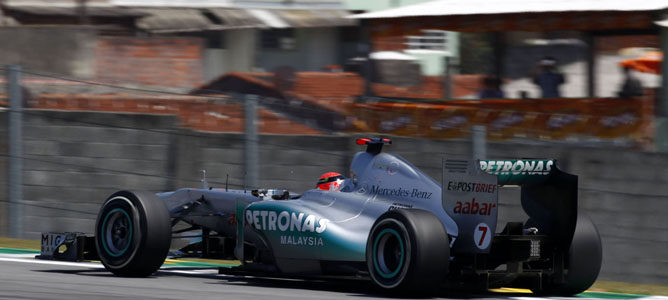 Schumacher en Interlagos