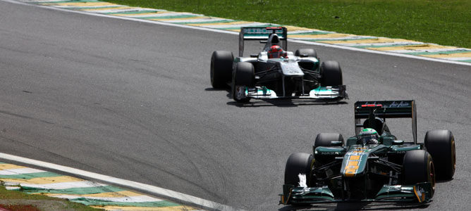 Kovalainen en Interlagos