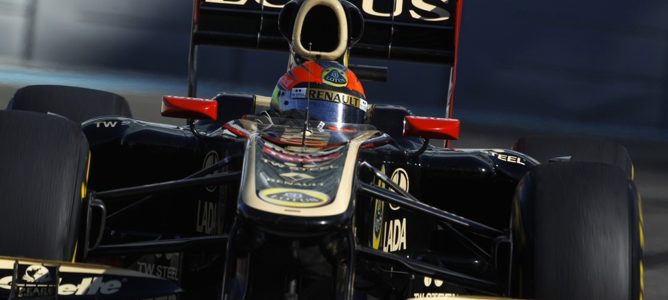 Romain Grosjean en el R31