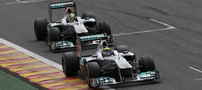 Nico Rosberg no piensa en Ferrari: "Soy alemán, continuar en Mercedes es lo mejor"