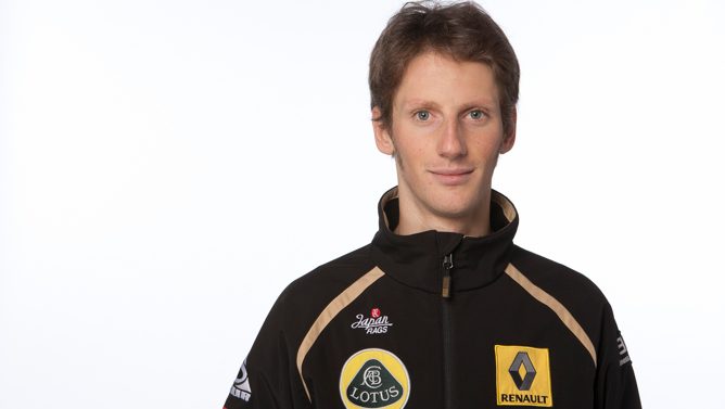 Romain Grosjean nuevo piloto de Lotus Renault GP 2012