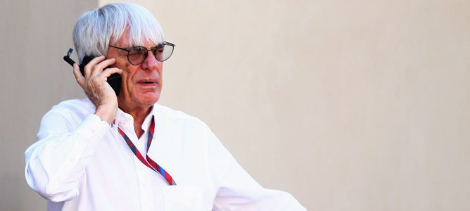 Bernie Ecclestone, mandamás de la F1