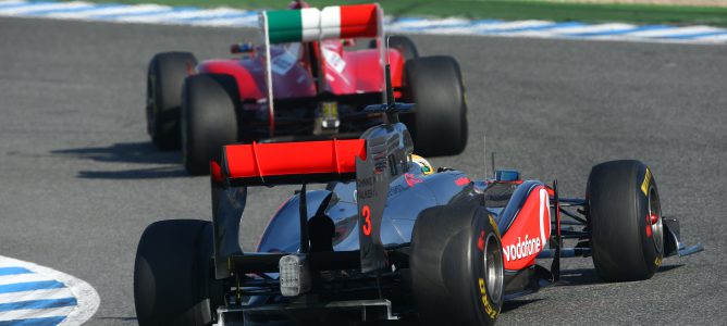 Ferrari y McLaren en Jerez
