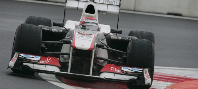 Kamui Kobayashi en Sauber