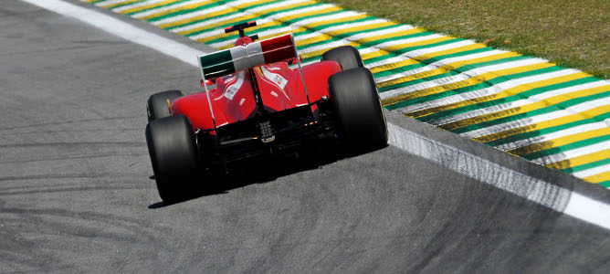 Fernando Alonso en Brasil 2011