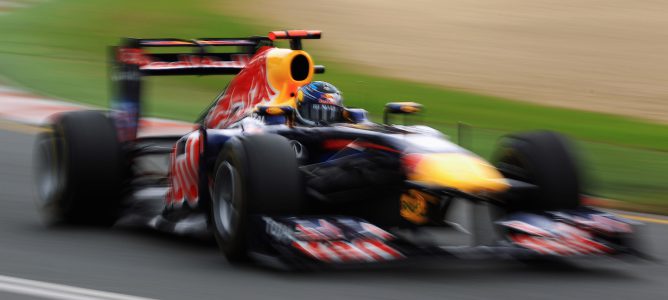 Vettel en el Red Bull 2011