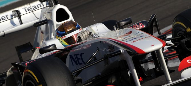 Esteban Gutierrez con Sauber