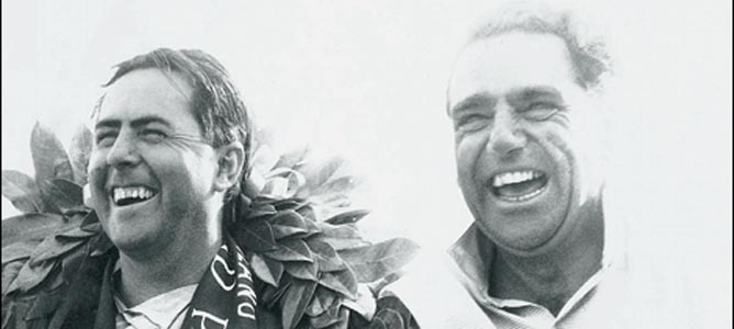 Jack Brabham y John Cooper