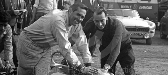 Jack Brabham y Ron Tauranac