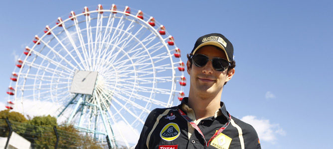 Bruno Senna como piloto de Lotus Renault GP