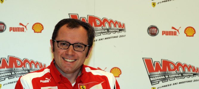 Domenicali en rueda de presna