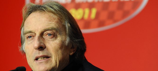 Montezemolo en rueda de prensa