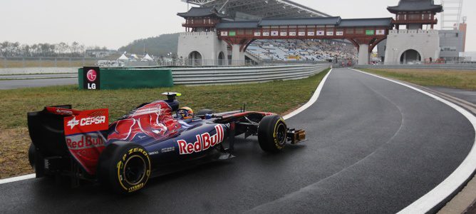 Jaime Alguersuari en Corea 2011