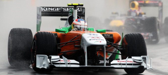 Paul di Resta durante el GP de Canadá