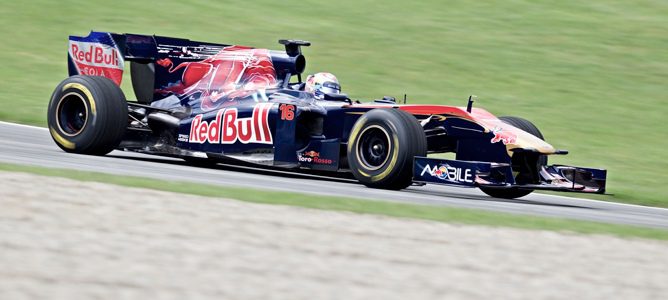 Sébastien Buemi en el Toro Rosso