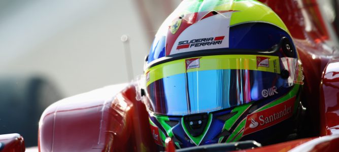 Casco de Felipe Massa