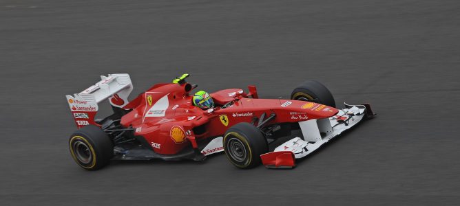 Felipe Massa en pista
