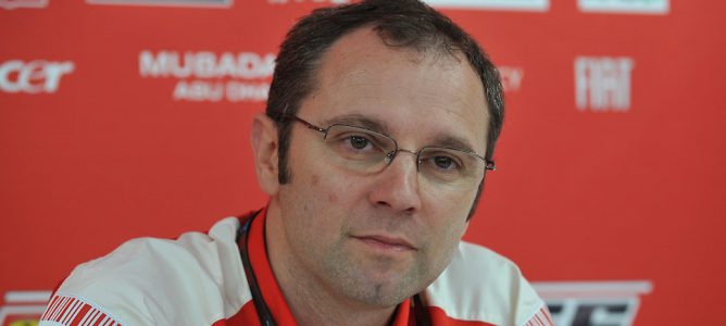 Domenicali en rueda de prensa