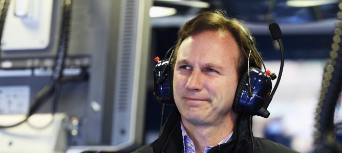 Christian Horner en Valencia