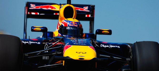 Webber con el RB7