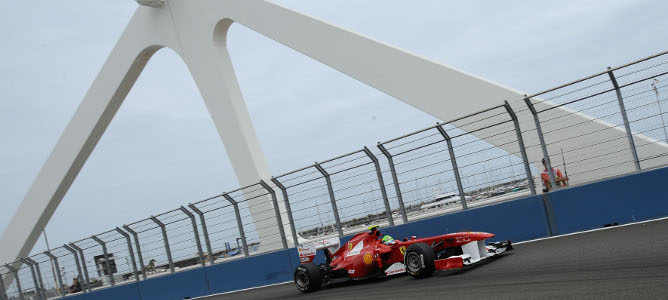 Felipe Massa en Valencia