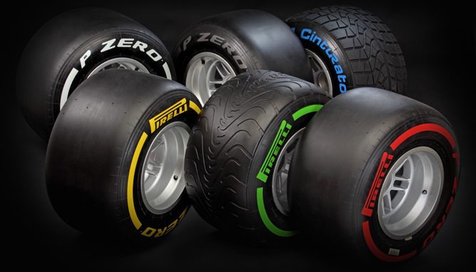 Pirelli presenta su nueva gama de neumáticos de Fórmula 1 2012 en Abu Dabi