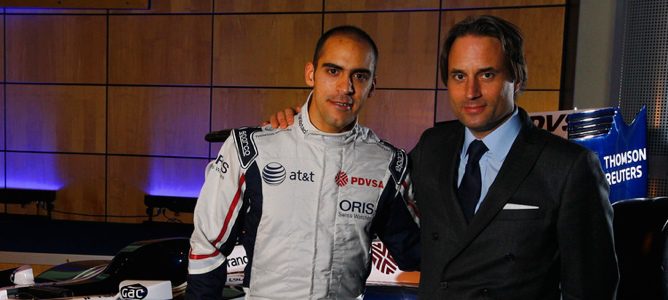 Adam Parr y Pastor Maldonado