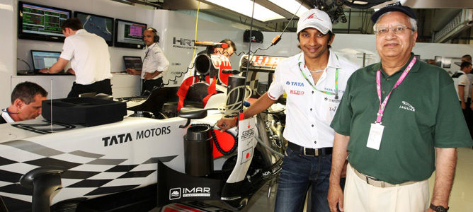 Narain Karthikeyan, piloto de HRT