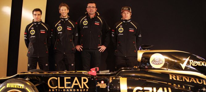 Eric Boullier y sus pilotos para 2012