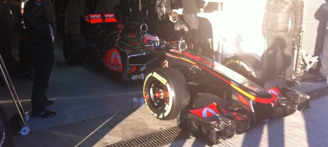 Jenson Button en el MP4-27